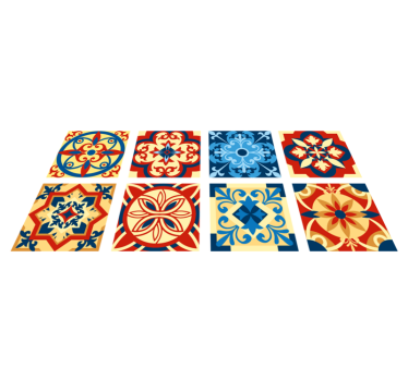 Alfombra vinílica cocina eraldo azulejos - TenVinilo