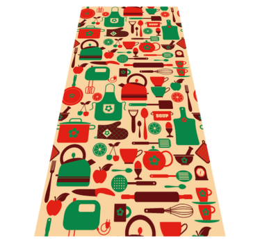 Alfombra vinílica cocina vinilo para muebles de cocina - TenVinilo