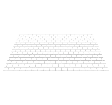 Alfombra vinílica cocina ladrillos blancos - TenVinilo