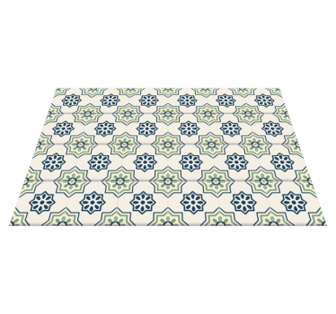Alfombra vinílica cocina adhesivo azulejos - TenVinilo