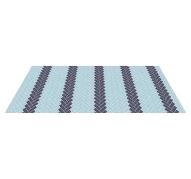 Alfombra vinílica cocina diseño espiga - TenVinilo