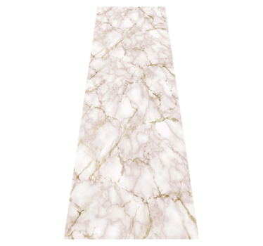 Alfombra vinílica cocina mármol rosa - TenVinilo
