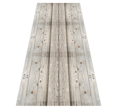 Alfombra vinílica oficina efecto madera pino blanco - TenVinilo