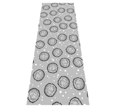 Alfombra vinílica dormitorio estilo nórdico alpino - TenVinilo