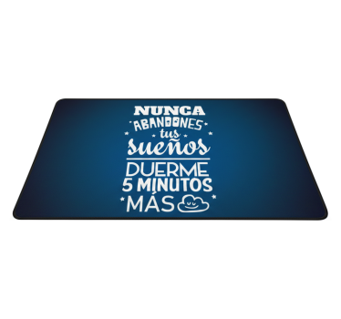 Alfombra vinílica dormitorio para dormir mejor - TenVinilo