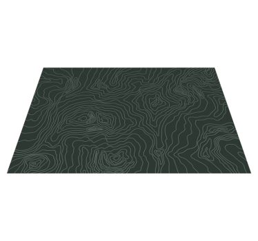 Alfombra pvc mapa topográfico - TenVinilo