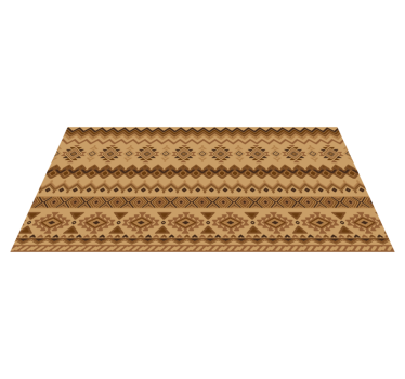 Alfombras de vinilo diseño étnico kilim - TenVinilo