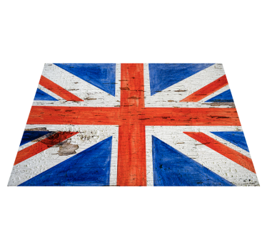 Alfombras vinilo moderna bandera Reino Unido - TenVinilo