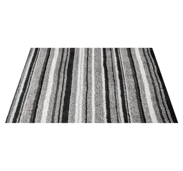 Alfombra de vinilo textura Elegantes tonos negros y grises - TenVinilo