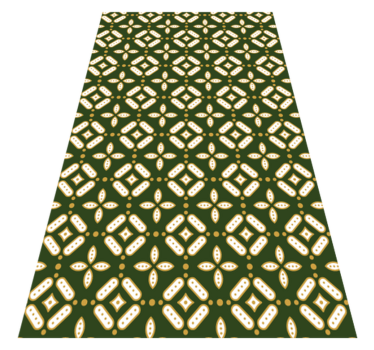 Alfombra vinílica con azulejos cuadrados - TenVinilo