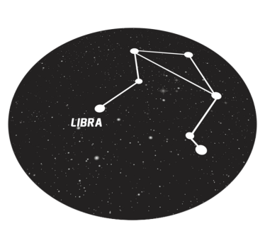 Alfombras de vinilo modernas Signo del zodiaco libra - TenVinilo