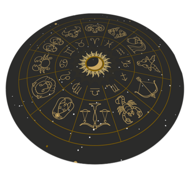 Alfombras de vinilo modernas Signos del zodiaco mandala - TenVinilo