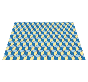 Alfombra vinilo cocina cocina efecto 3d - TenVinilo