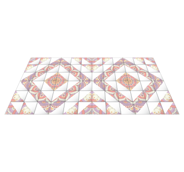 Alfombra vinílica hidráulica azulejos Portugal - TenVinilo
