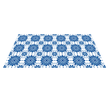 Alfombras de vinilo modernas Azulejos de ilustración - TenVinilo