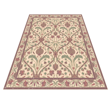 Alfombras vinilo moderna persien beige - TenVinilo