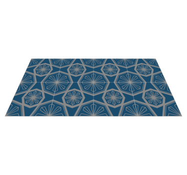 Alfombra vinilo textura cemento gris azul - TenVinilo