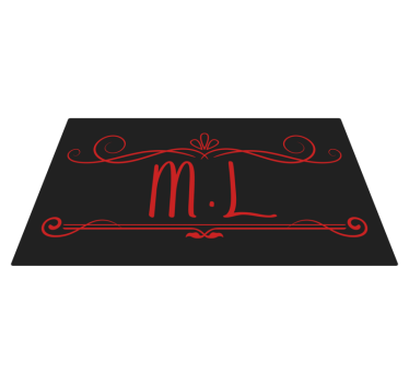Alfombras de vinilo modernas Nombre del diseño - TenVinilo
