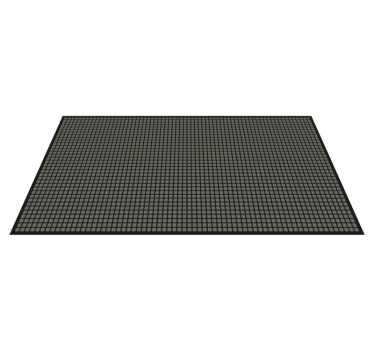 Alfombra vinílica dormitorio Cuadrados grises - TenVinilo