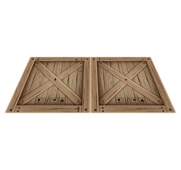 Alfombra vinilo textura caja madera - TenVinilo