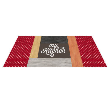 Alfombra vinílica cocina mi espacio con texturas - TenVinilo