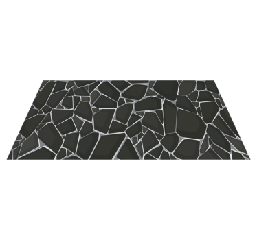 Alfombra vinílica nórdica Textura de hormigón gris - TenVinilo