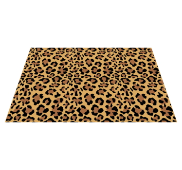 Alfombra de vinilo animal print Tigre grande - TenVinilo