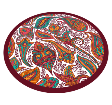 Alfombra vinilo cocina estilo persa - TenVinilo