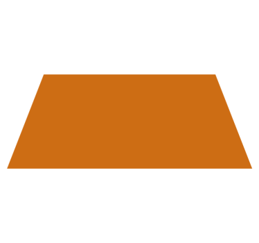 Alfombra vinilo rectangular naranja - TenVinilo