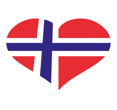 Alfombra vinílica dormitorio diseño de love norway - TenVinilo