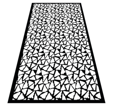 Alfombra vinílica cocina patrón de piedra nítida - TenVinilo