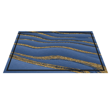 Alfombra de vinilo con textura de efecto mármol - TenVinilo