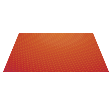 Alfombra vinilo textura Carbono naranja - TenVinilo