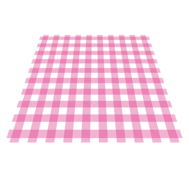 Alfombra de vinilo cuadrada Estampado rosa y blanco - TenVinilo