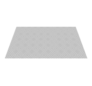 Alfombra vinílica dormitorio diamantes elegantes grises - TenVinilo