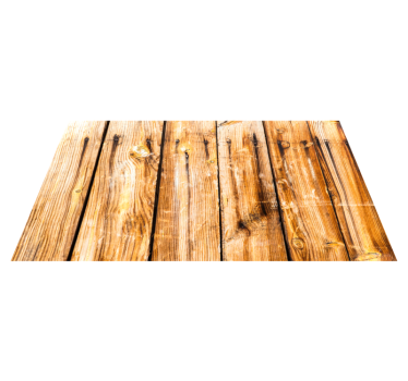 Alfombra de vinilo textura Tablones de madera marrón cruda - TenVinilo