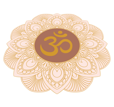 Alfombra de vinilo mandala Om meditación símbolo mandala diseño - TenVinilo