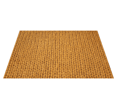 Alfombra vinílica textura Imitación de fibra natural naranja - TenVinilo