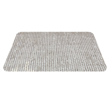 Alfombra vinílica dormitorio patrón neutro suave - TenVinilo