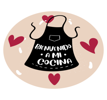 Alfombra vinílica cocina Bienvenido a mi forma de corazón de coci - TenVinilo