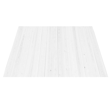 Alfombra de vinilo textura Patrón de "hamptons" de madera blanca - TenVinilo
