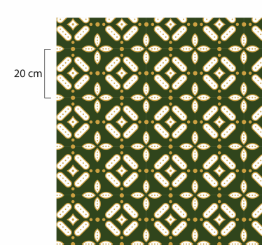 Alfombra vinílica con azulejos cuadrados - TenVinilo