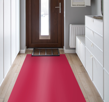Alfombra vinílica rosa monocolor - TenVinilo