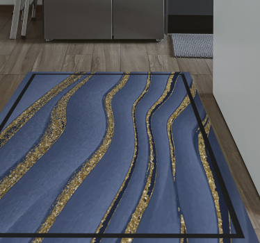 Alfombra de vinilo con textura de efecto mármol - TenVinilo
