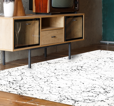 Alfombra de vinilo textura piedra Hormigón blanco roto - TenVinilo