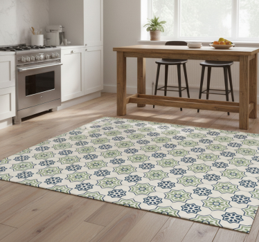 Alfombra vinílica cocina adhesivo azulejos - TenVinilo