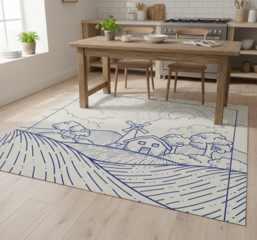 Alfombra vinílica cocina holland mills - TenVinilo