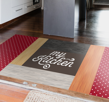 Alfombra vinílica cocina mi espacio con texturas - TenVinilo