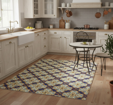 Alfombra vinílica cocina regal mediterráneo - TenVinilo
