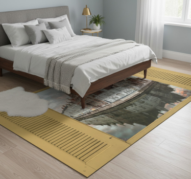 Alfombra vinílica dormitorio foto de brujas - TenVinilo